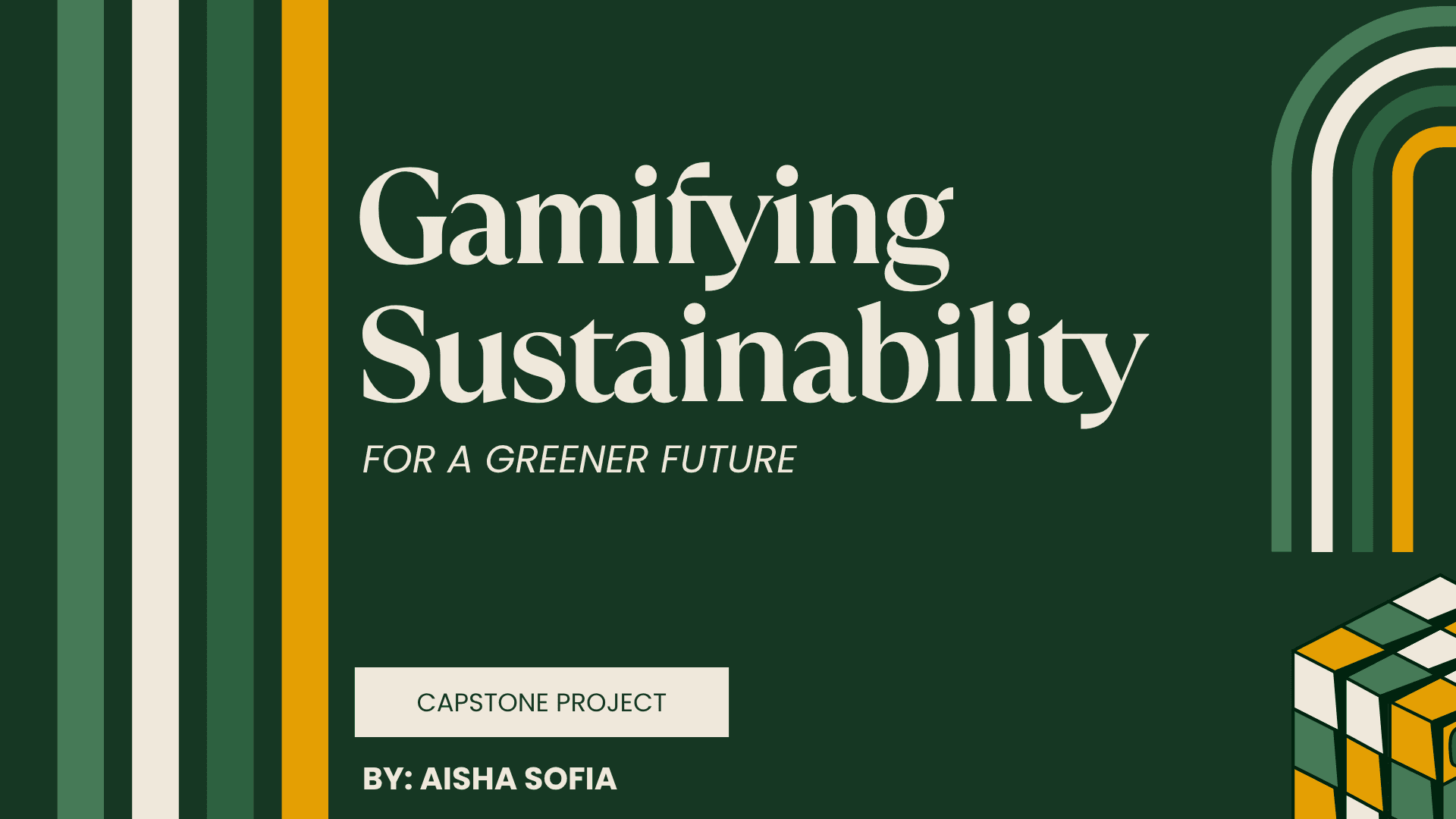 Gamifying Sustainability